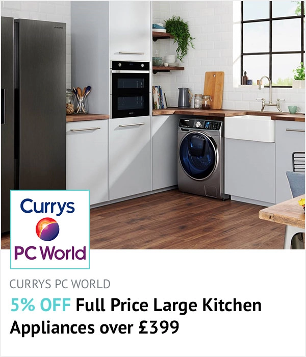 Currys PC World homepage banner