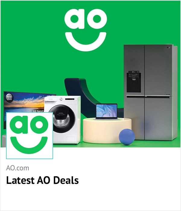 AO.com homepage banner