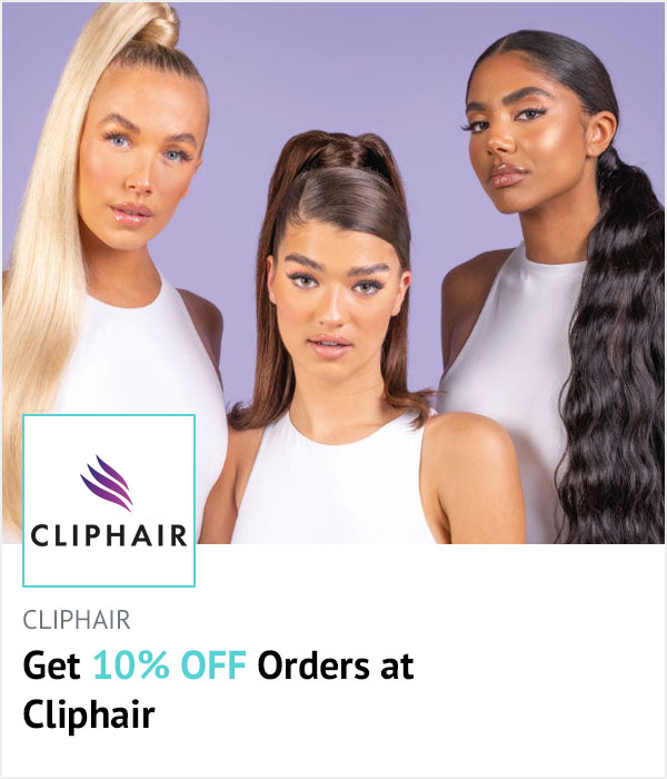 Cliphair homepage banner