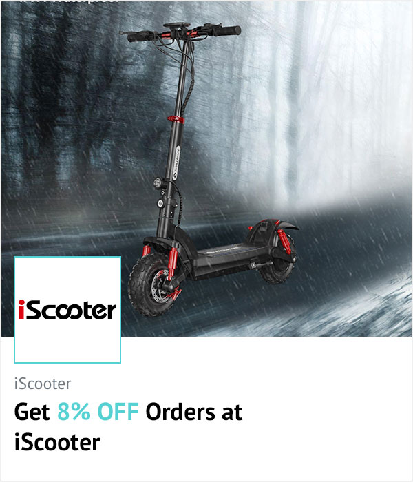 iScooter homepage banner