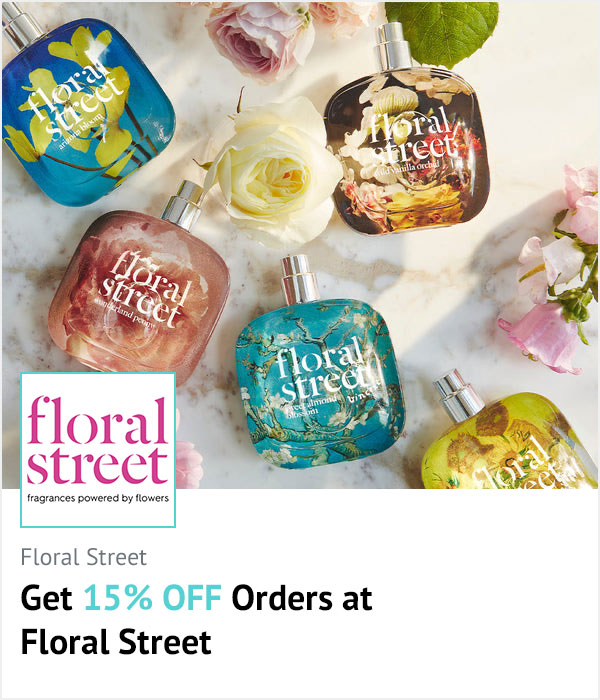 Floral Street homepage banner