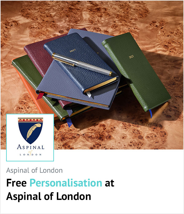 Aspinal of London homepage banner